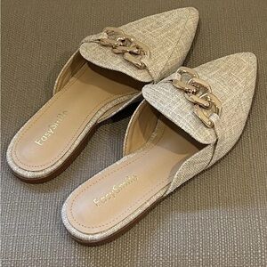 EasySmile MULES Pointed Toe Slip on Loafers Slides Backless Mules Size 7.5